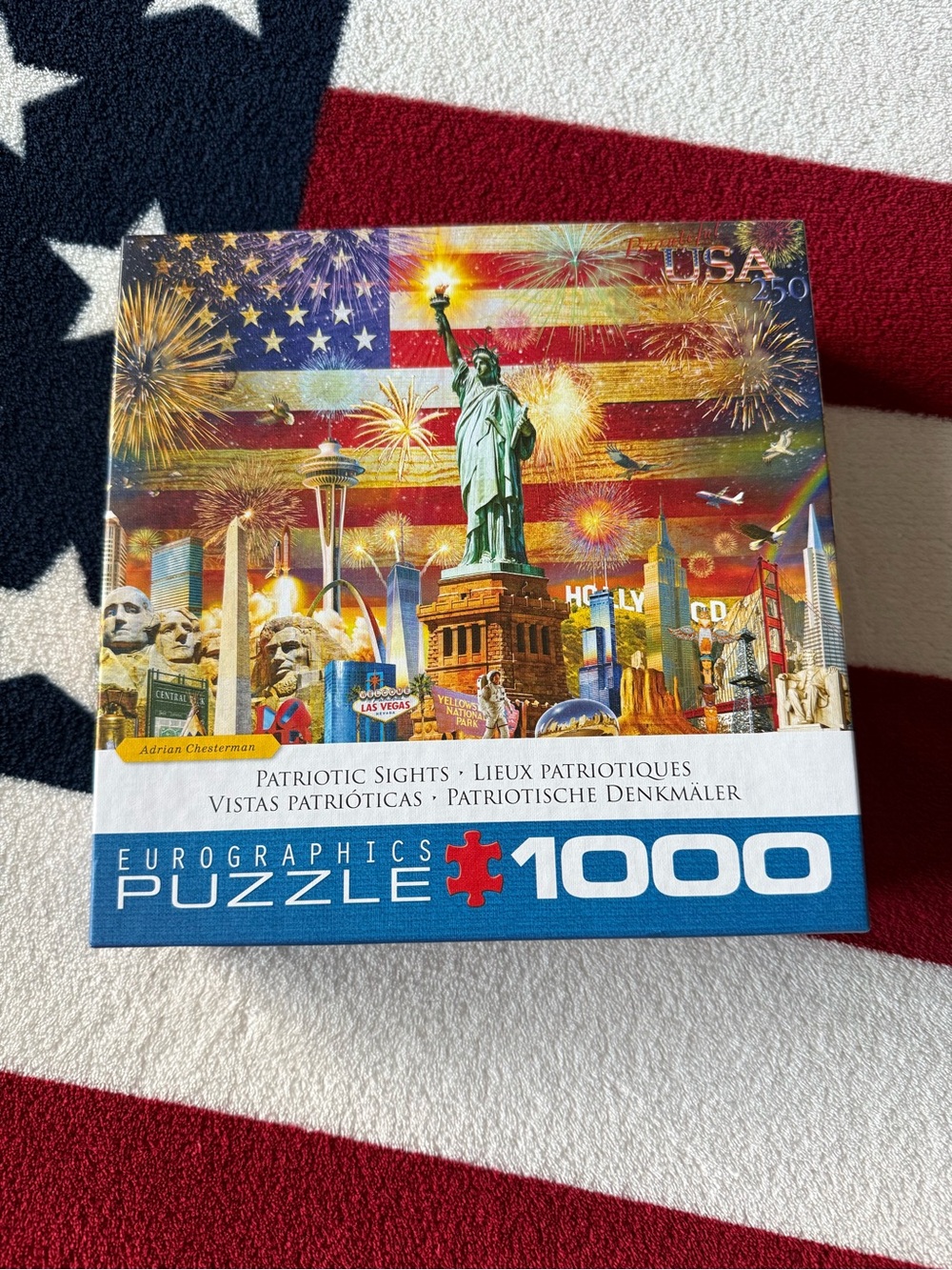 Eurographics Patriotic Sights 1000-Piece Puzzle - Multicolor
